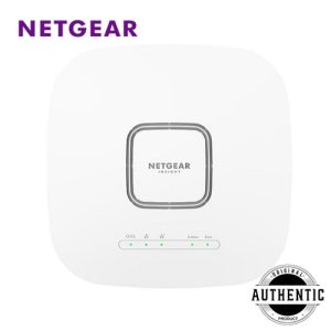 NETGEAR WAX628 Insight Managed WiFi 6 AX5400 Dual Band Access Point With Multi-Gig Poe