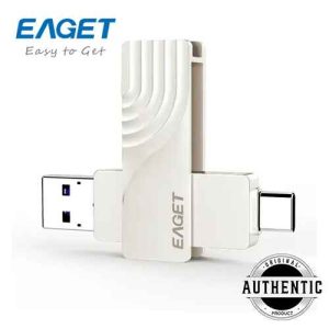 EAGET ET-CF30 128GB Pen Drive Type-C And USB-A Dual Port USB 3.2 Gen1 Mobile Disk USB Flash Drive