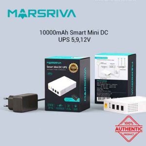 MARSRIVA KP3 18W 10000mAh Smart Mini UPS For Wifi Router Switch Onu Modem CCTV Camera