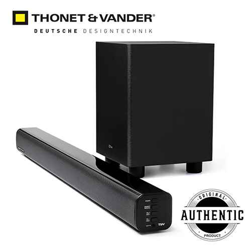 THONET & VANDER DUNN 2.1 System 2 Channel Bluetooth Soundbar With Subwoofer