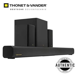 THONET & VANDER REIN 5.1 Bluetooth Sound System 1.3 Channel Soundbar 2 Satellite Speaker 1 Subwoofer