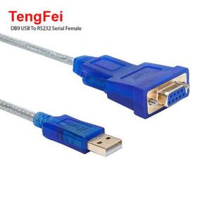 TengFei TF-UR232MS USB 2.0 to RS232 Serial Adapter USB to DB9 Female Serial Connectors