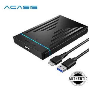 ACASIS EC-5250B 2.5 Inch SATA 6Gbps HDD SSD Case Adapter Enclosure Micro USB to USB 3.0 UASP Supported HDD SSD External Case