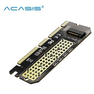 ACASIS P16 M.2 NVMe SSD To PCIE X4/X8/X16 Adapter NVMe SSD to PCIe 3.0 X4 32Gbps Expansion Card For Desktop PC
