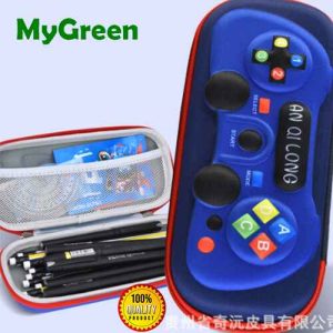 MyGreen 3D Cartoon Gaming Pencil Cases School Children Stationery Pencil Case Box PU Plastic Waterproof Wear Resistant Pen Case Cute Pen Bag