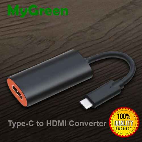 MyGreen HD28 Type-C to HDMI Converter Full HD 4K Projector Display Mobile Phone HDMI Adapter Cable For PC MacBook Pro Laptop Tablet Huawei Projector And More - Image 2