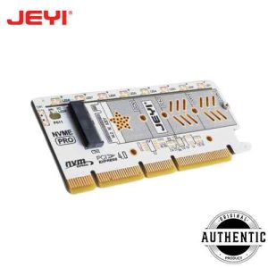 JEYI M.2 NVMe SSD To PCIE X16 Adapter NVMe SSD to PCIe 4.0 64Gbps Expansion Card For Desktop PC