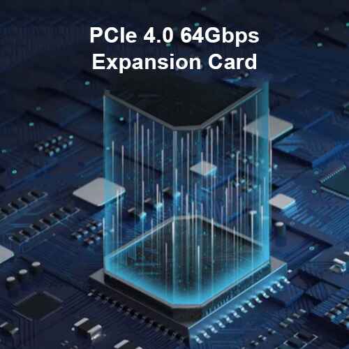 JEYI M.2 NVMe SSD To PCIE X16 Adapter NVMe SSD to PCIe 4.0 64Gbps Expansion Card For Desktop PC - Image 2