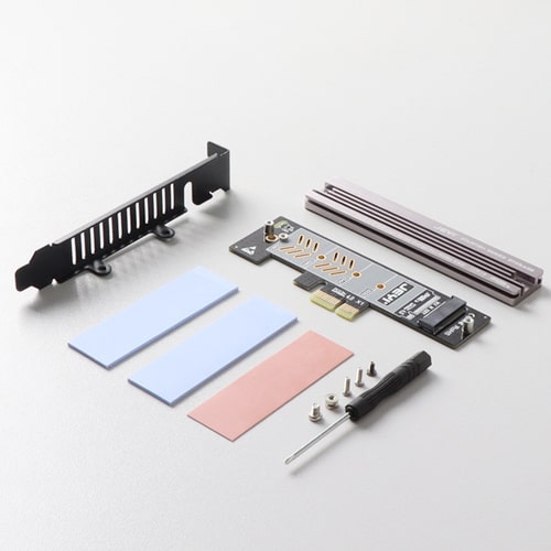 JEYI STAR FISH M.2 NVMe SSD to PCIe X1 Adapter with Aluminum Heatsink PCIe 3.0/4.0 16Gbps Speed Expansion Card for PC - Image 4