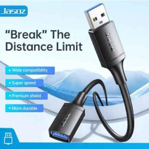 Jasoz D114 USB-A Male to Female Extension Cable USB 3.0 1.5M Extension Cable