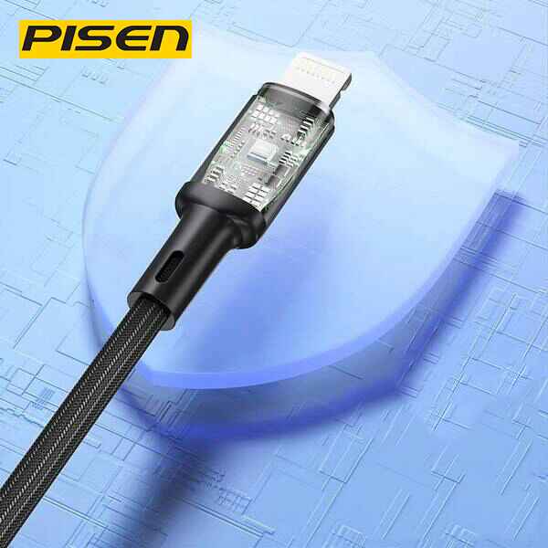 PISEN PS20250311 Lightning To 3.5mm Female Adapter Converter For iPhone 14 13 12 11 Huawei Others Mobile Phone Listening And Talking Converter - Image 2
