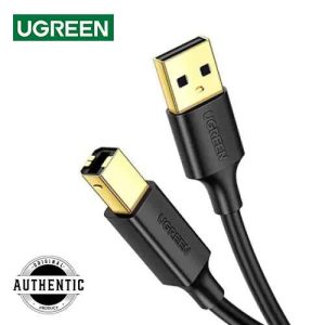 UGREEN US135 USB 2.0 AM to BM Cable 1.5M For Phone Tablet PC Laptop Printer Scanner Etc