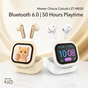 Honor Choice Cubuds LZT-ME00 TWS Earbuds with Bluetooth 6.0 & 50 Hours Playtime