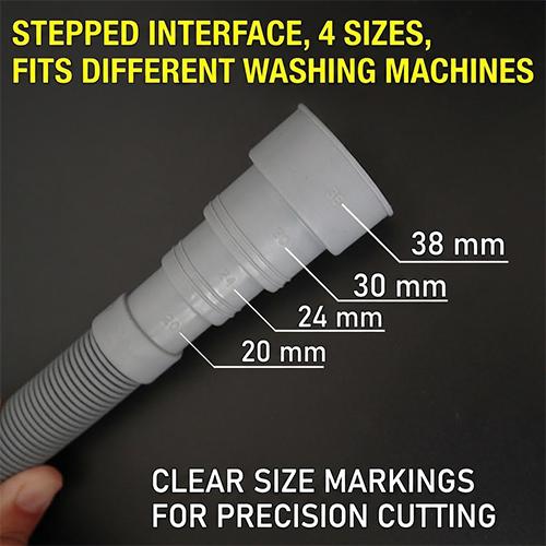Washing Machine 5M Waste Water Drain Hose Pipe – Front & Top Load (All Branded Supported) - Image 3