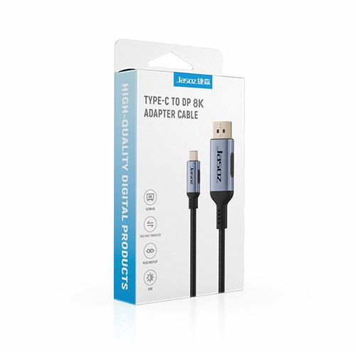 Jasoz A144 Type-C to DP Adapter Cable 2M 1.4 Version 8K One-Way Conversion Type-C to DisplayPort Cable - Image 5