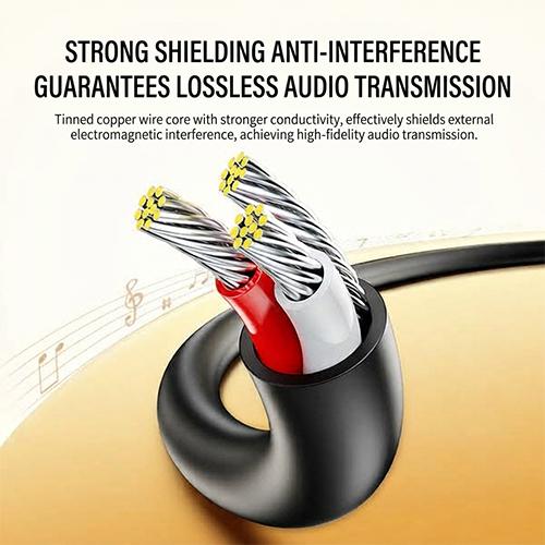 Mindpure AU006 LX10729 3.5mm to 2X RCA Audio Cable 1.5M Male to Male Jack Audio Aux Cable - Image 3