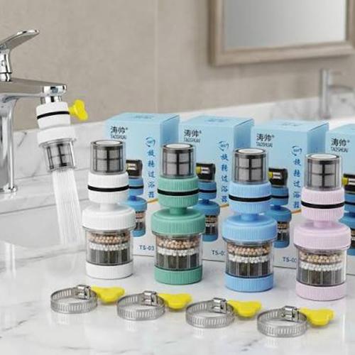 TAOSHUAI TS-03 360 Degree Rotating Faucet Water Filter Kitchen Tap Water Purifier Splash Proof Universal Filter - Image 5